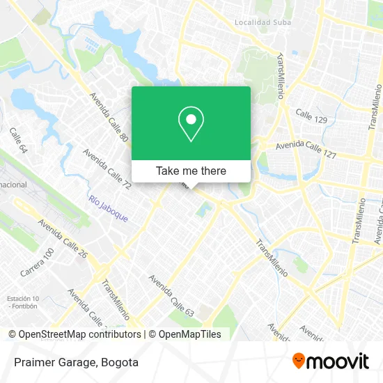 Praimer Garage map