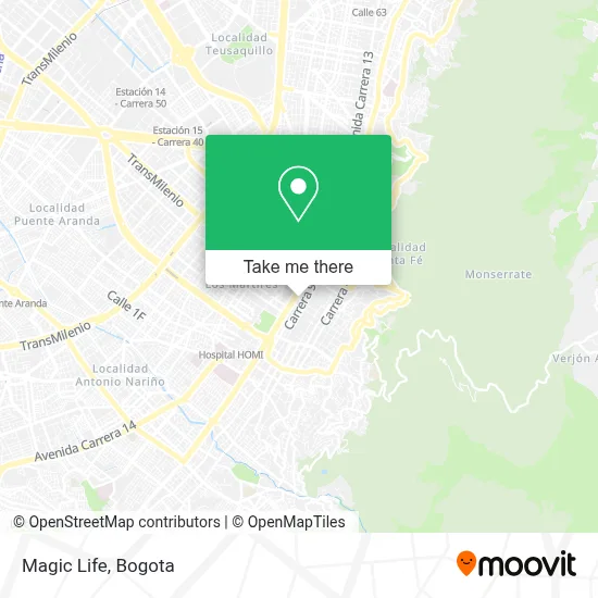Magic Life map