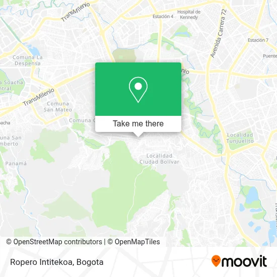 Ropero Intitekoa map