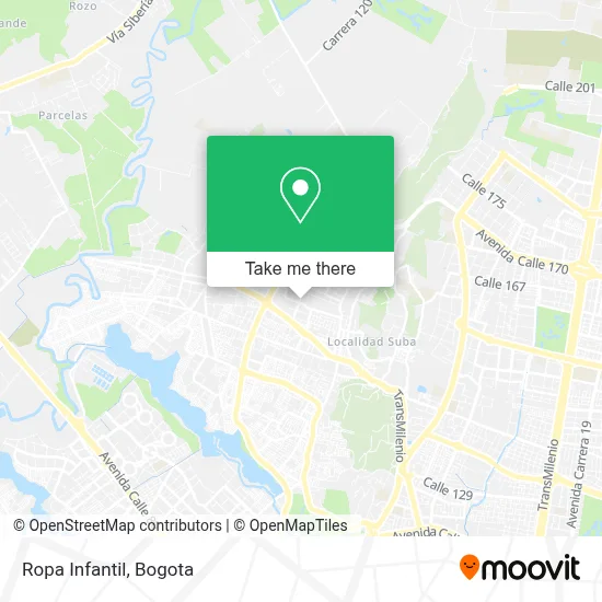 Ropa Infantil map