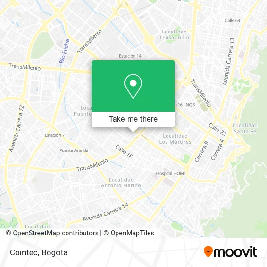 Cointec map