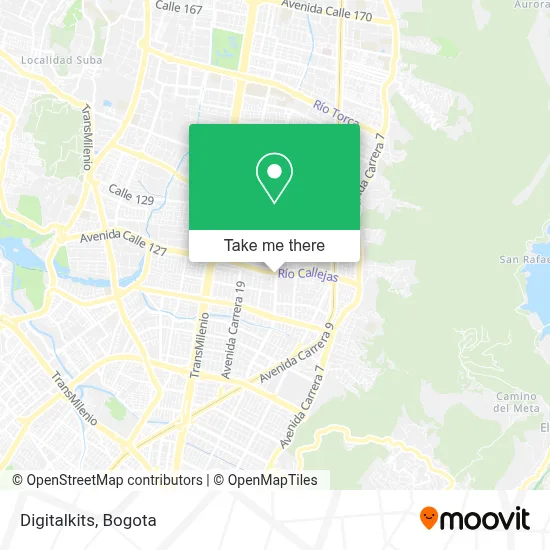 Digitalkits map