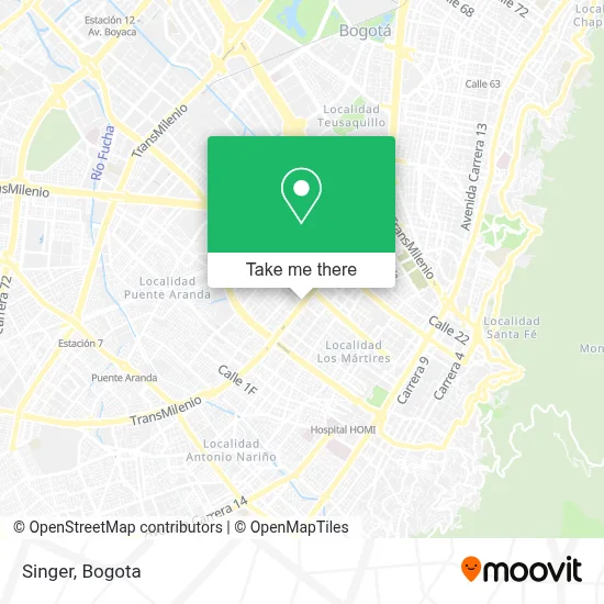 Singer map