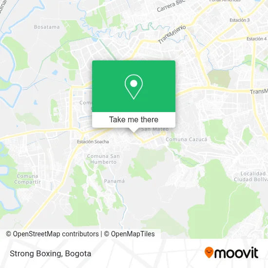 Strong Boxing map