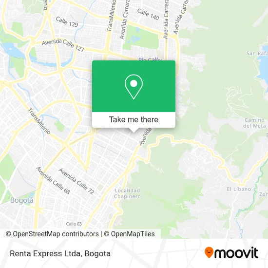 Renta Express Ltda map