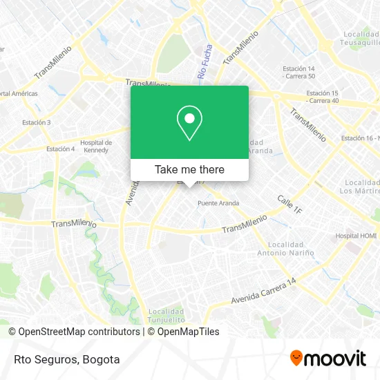 Rto Seguros map
