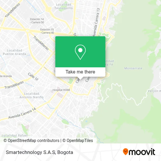 Smartechnology S.A.S map
