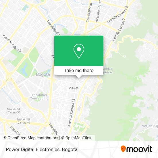 Power Digital Electronics map