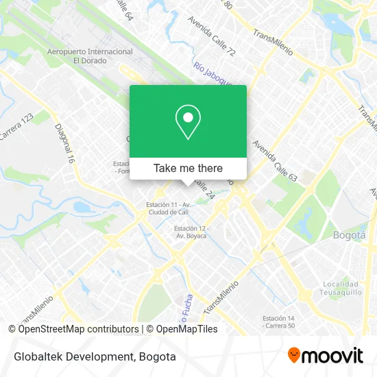 Globaltek Development map