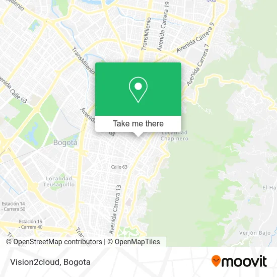 Vision2cloud map