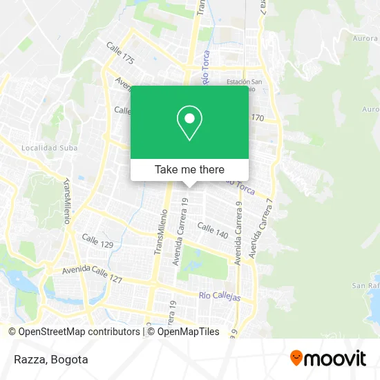 Razza map