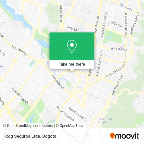 Rdg Seguros Ltda map