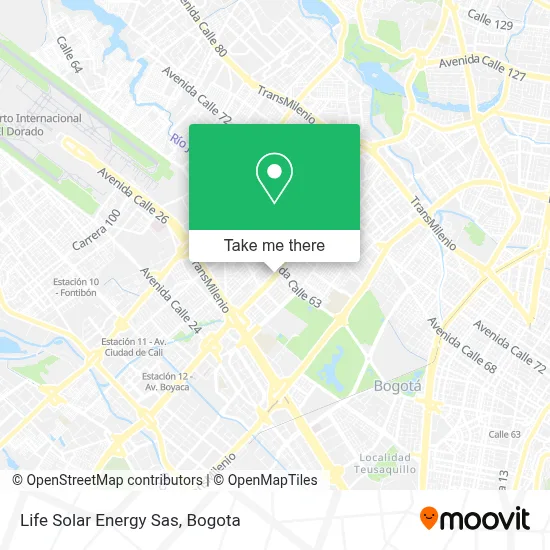 Life Solar Energy Sas map
