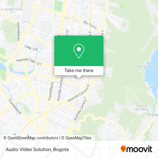 Audio Video Solution map