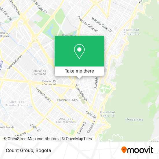 Count Group map