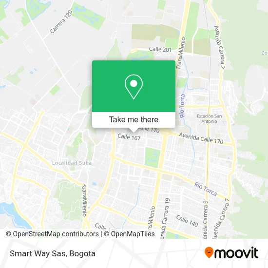 Smart Way Sas map