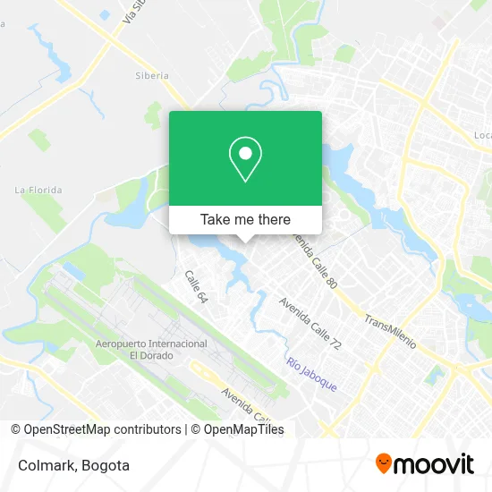 Colmark map