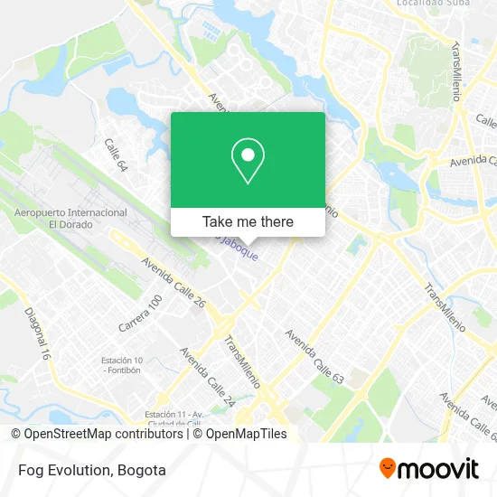 Fog Evolution map