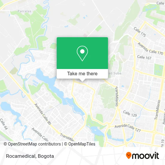 Rocamedical map