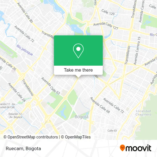 Ruecam map
