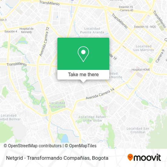 Netgrid - Transformando Compañías map