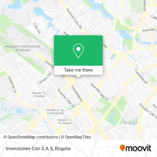 Inversiones Cnn S.A.S map