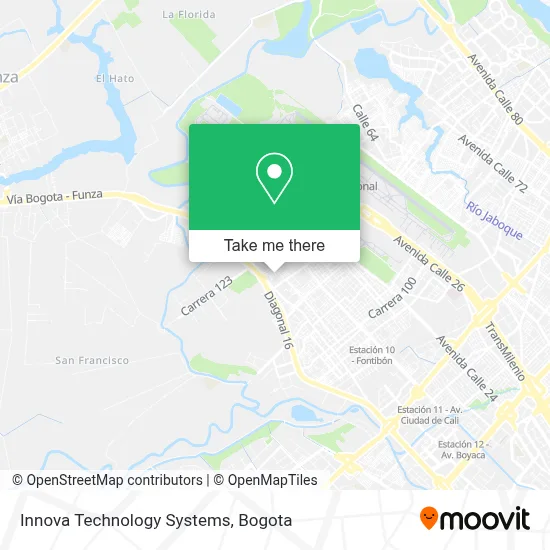 Innova Technology Systems map