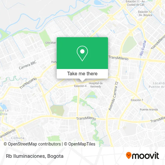 Rb Iluminaciones map
