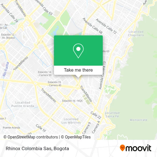 Rhinox Colombia Sas map