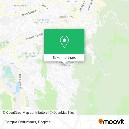 Parque Columnas map