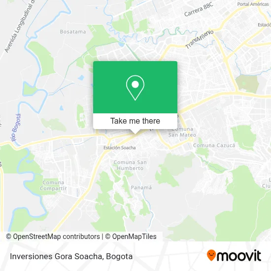 Inversiones Gora Soacha map