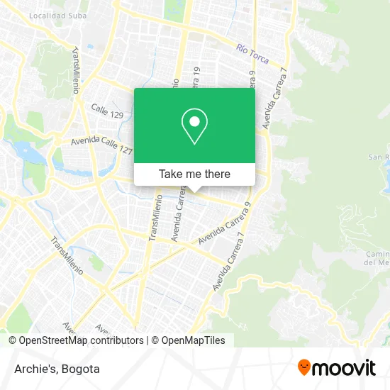 Archie's map
