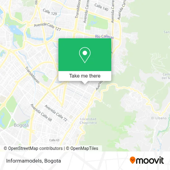 Informamodels map