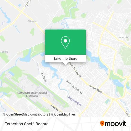 Terneritos Cheff map