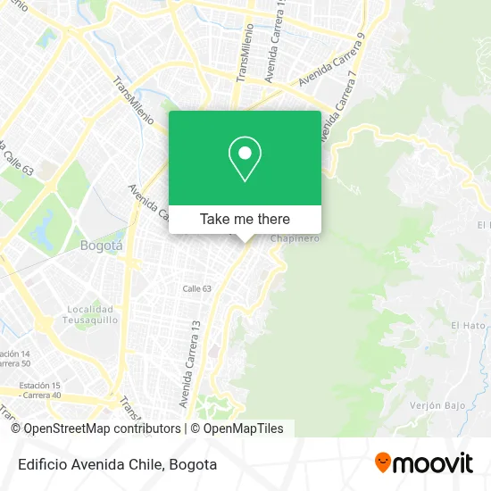 Edificio Avenida Chile map