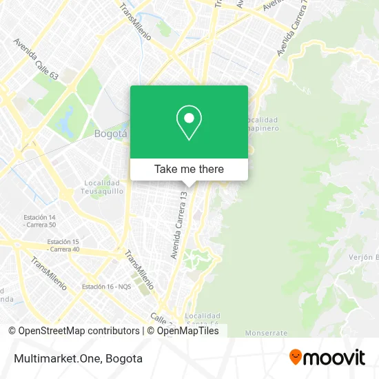 Multimarket.One map