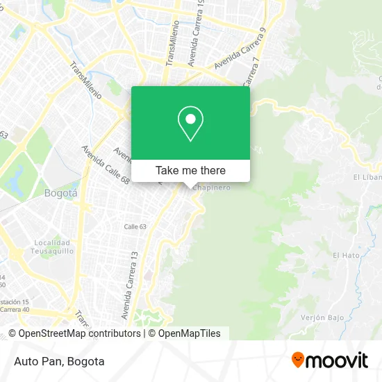 Auto Pan map