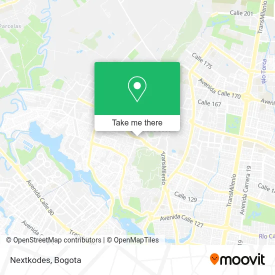Nextkodes map