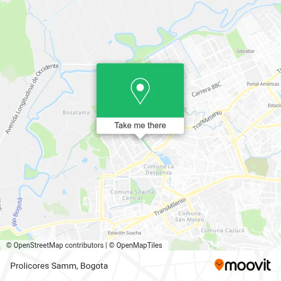 Prolicores Samm map