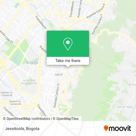 Jessitools map