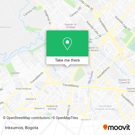 Inksumos map