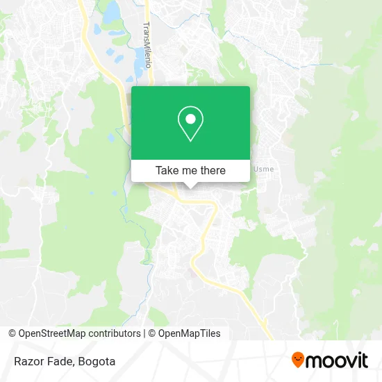 Mapa de Razor Fade