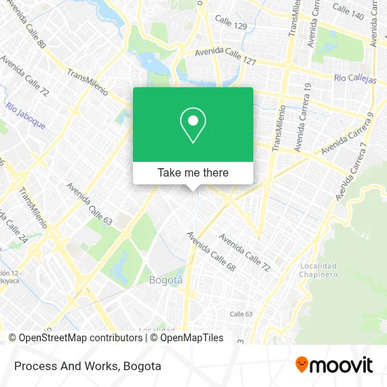 Process And Works map