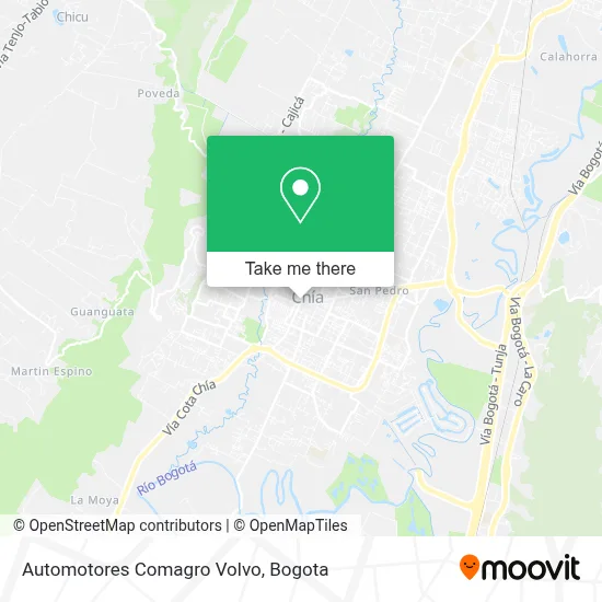 Automotores Comagro Volvo map
