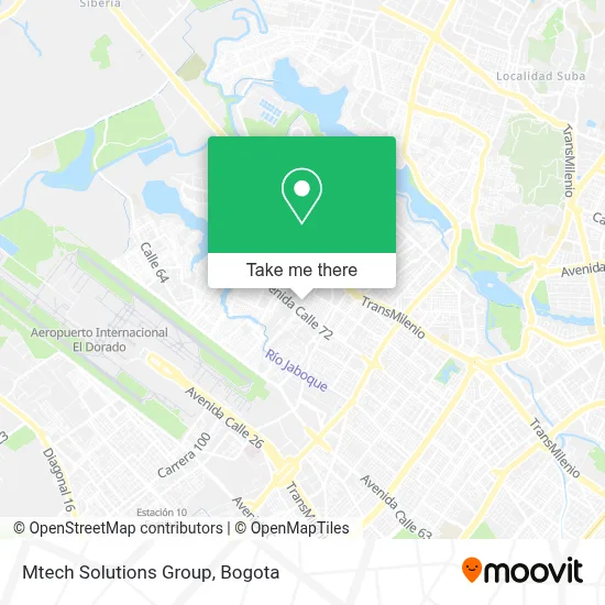 Mtech Solutions Group map