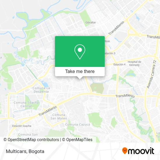 Multicars map