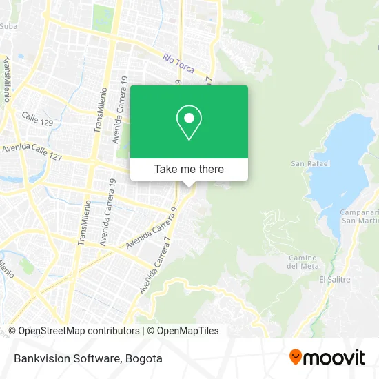 Bankvision Software map