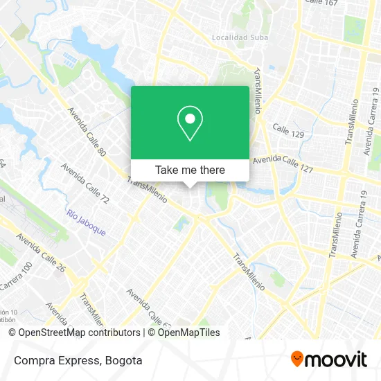 Compra Express map