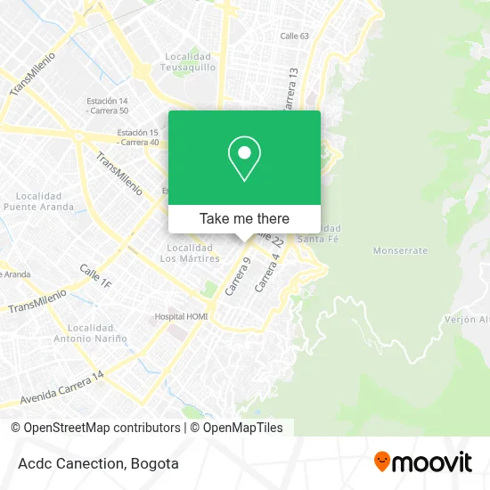 Acdc Canection map
