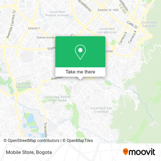 Mobile Store map
